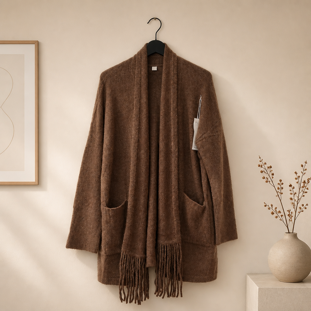 Cardigan mit Schalkragen