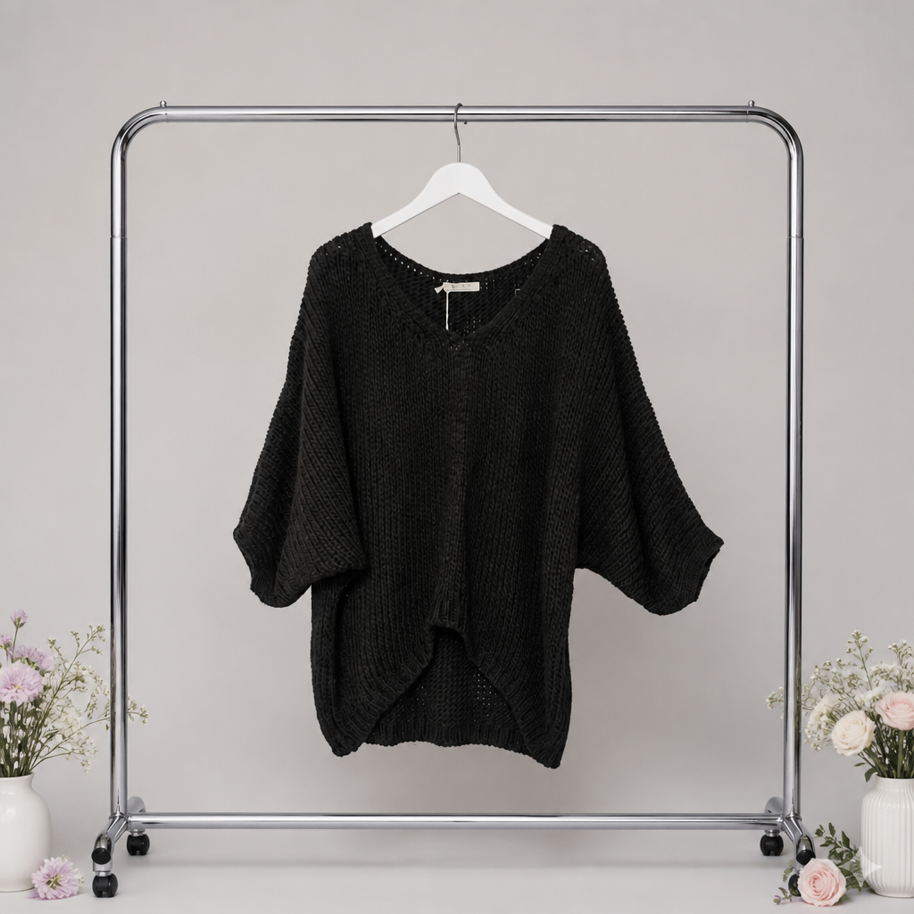 Strickpulli kurzarm