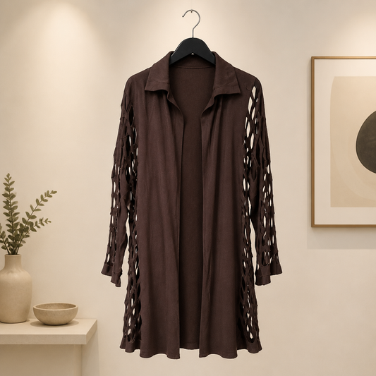 Cardigan mit Cutouts