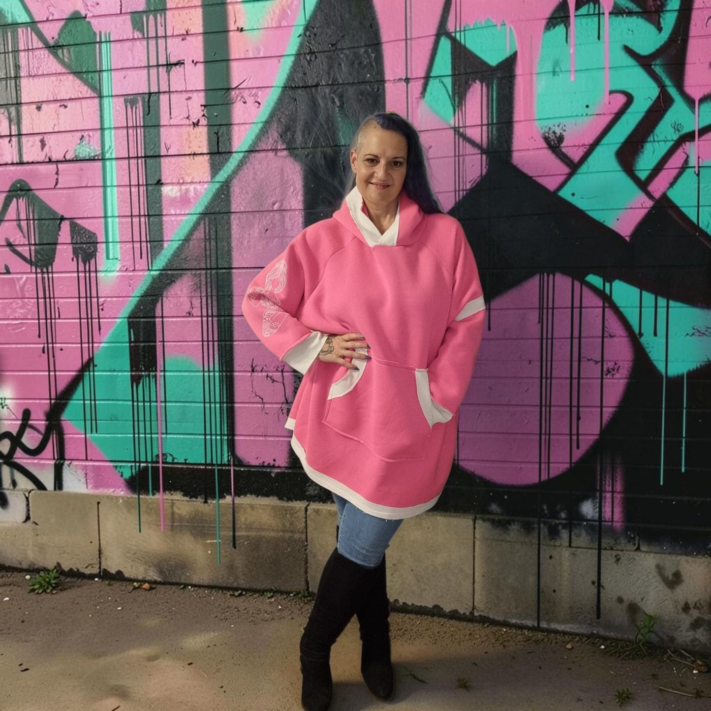 Kuscheliger Long Hoodie