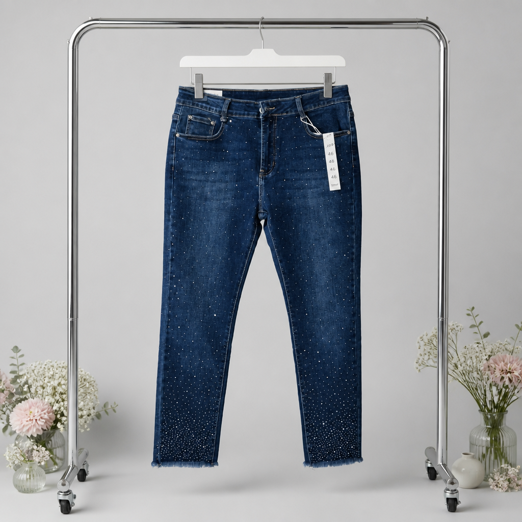 G-Smack 7/8 Jeans mit Strass