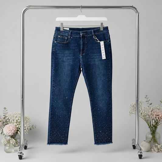 G-Smack 7/8 Jeans mit Strass