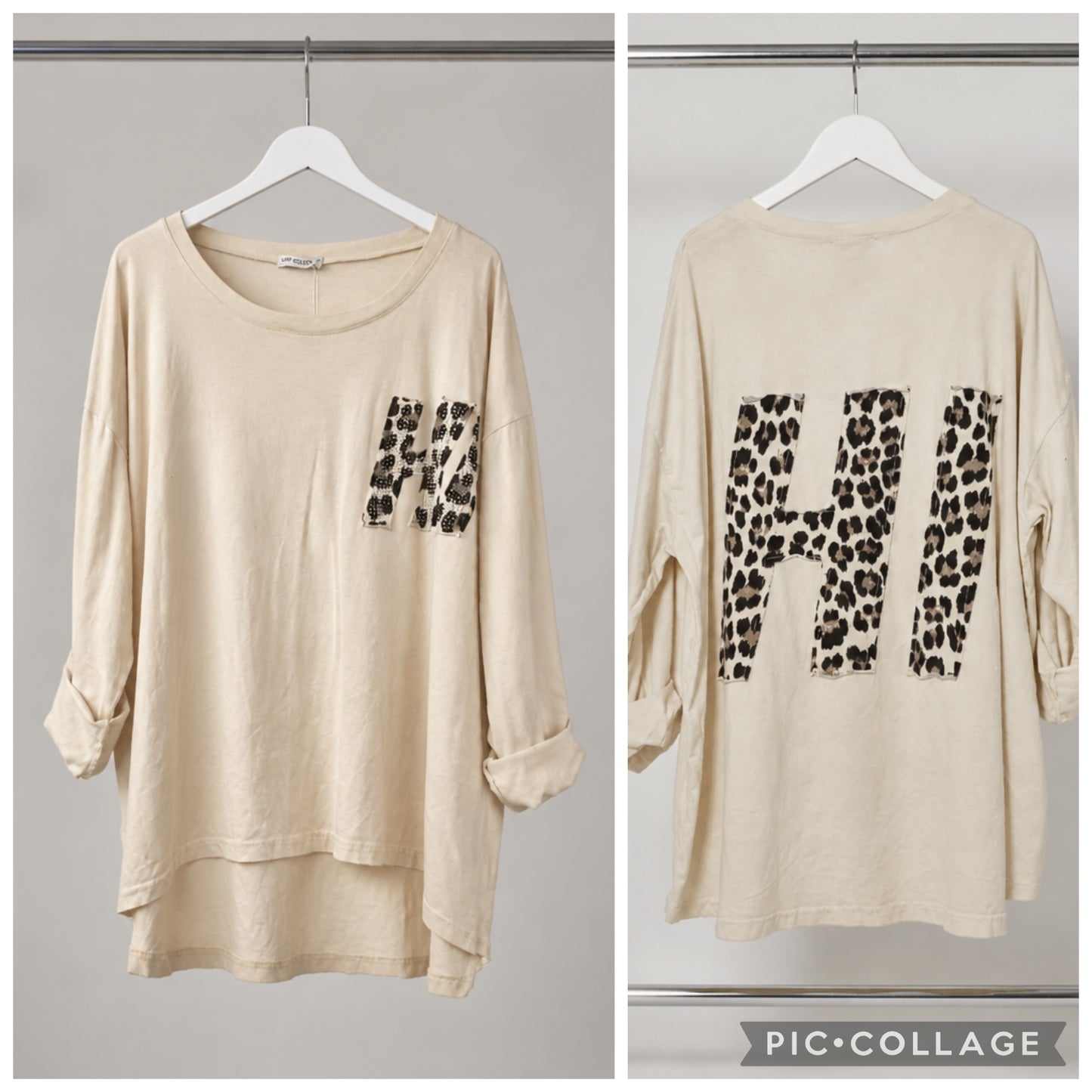 Longshirt "HI"