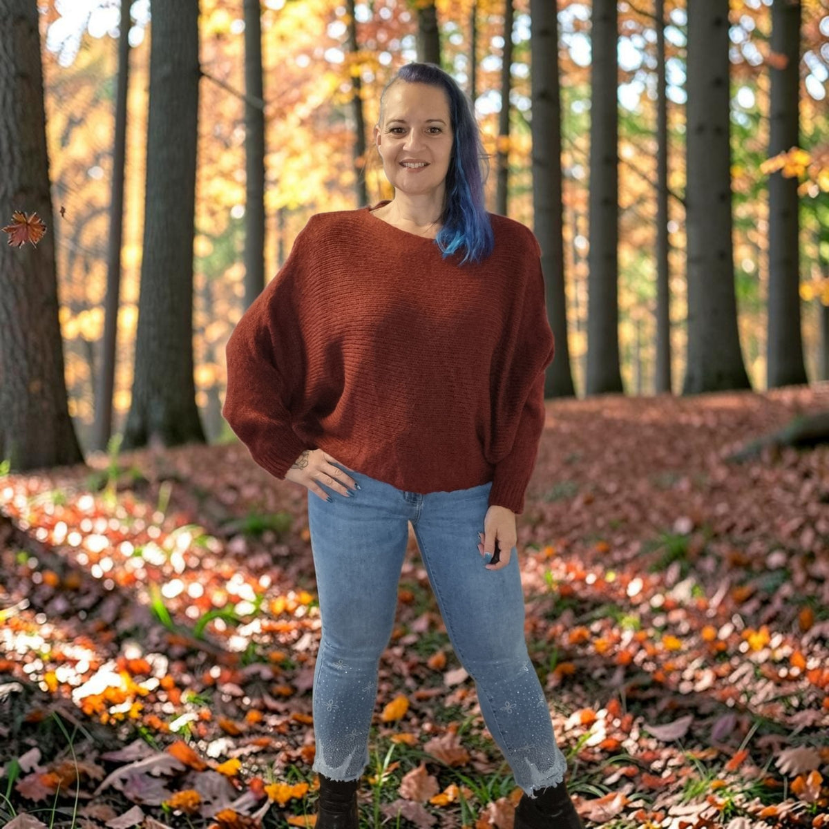 Crossover Strickpulli