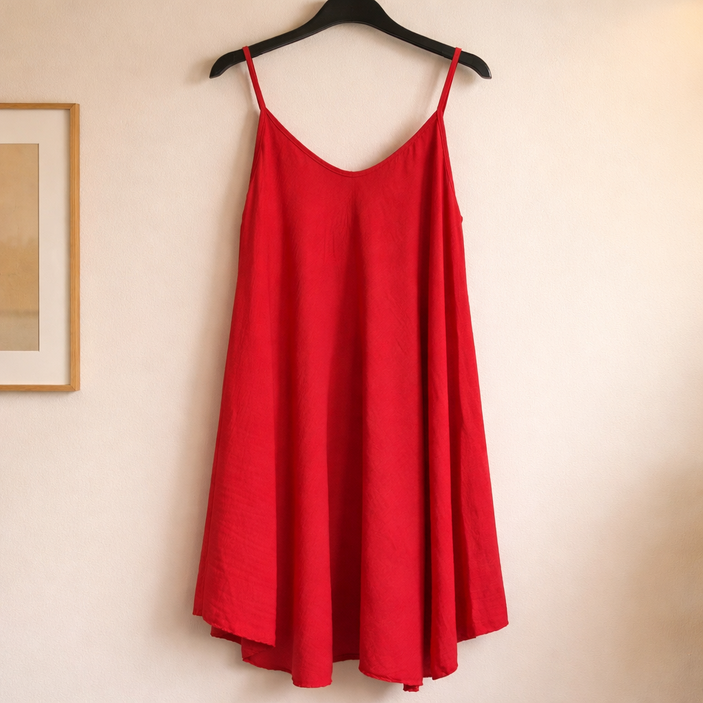 A-Linie Kleid mit Trägern