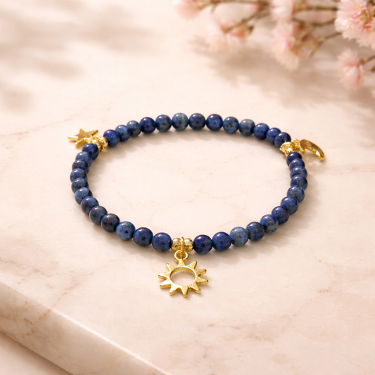 Armband Lapislazuli 4mm
