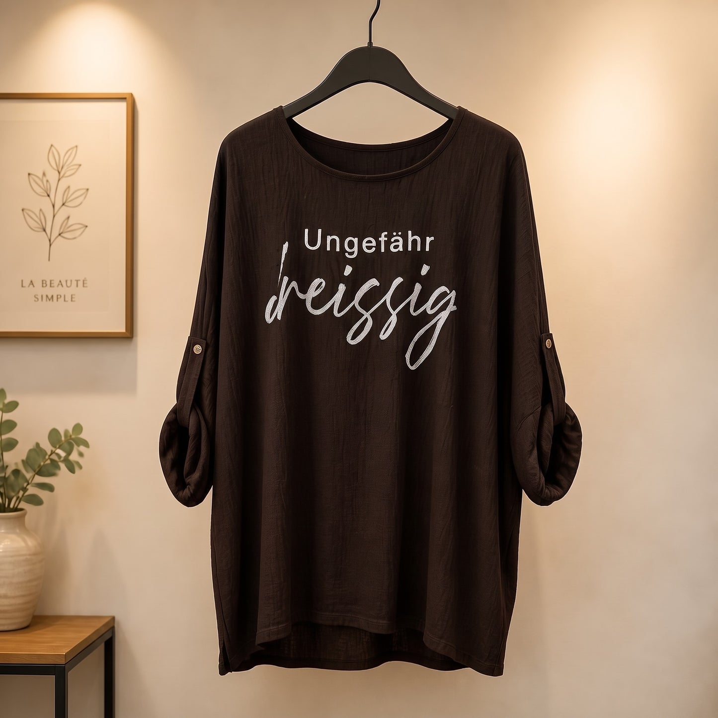 Longshirt "ungefähr 30"