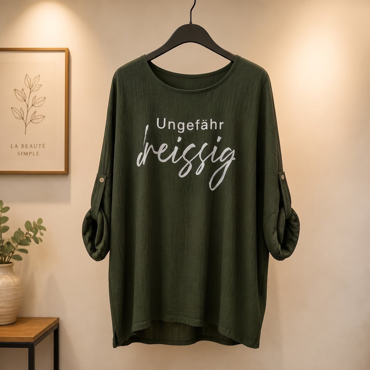Longshirt "ungefähr 30"