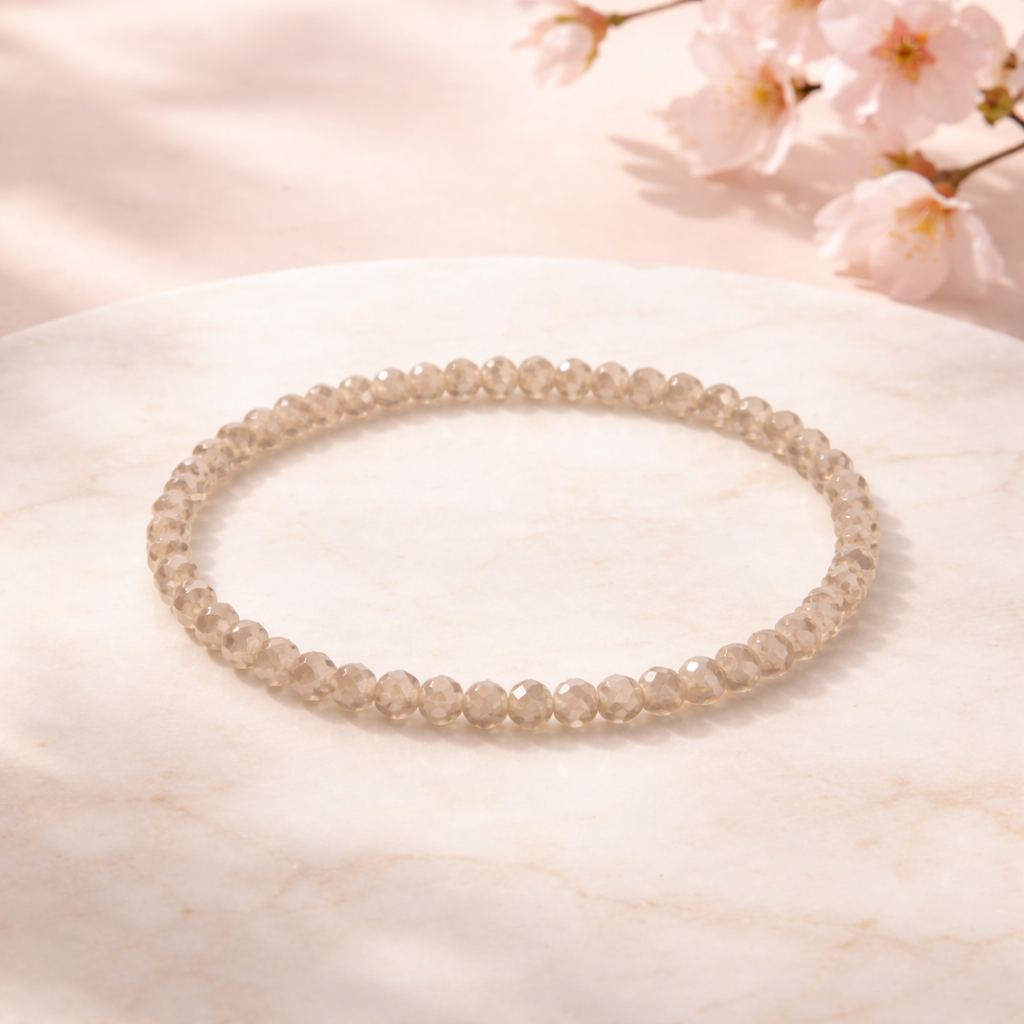 Armband aus geschliffen Glasperlen