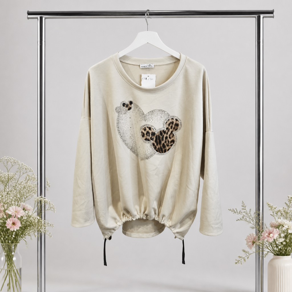 Sweater "Mickey at heart"