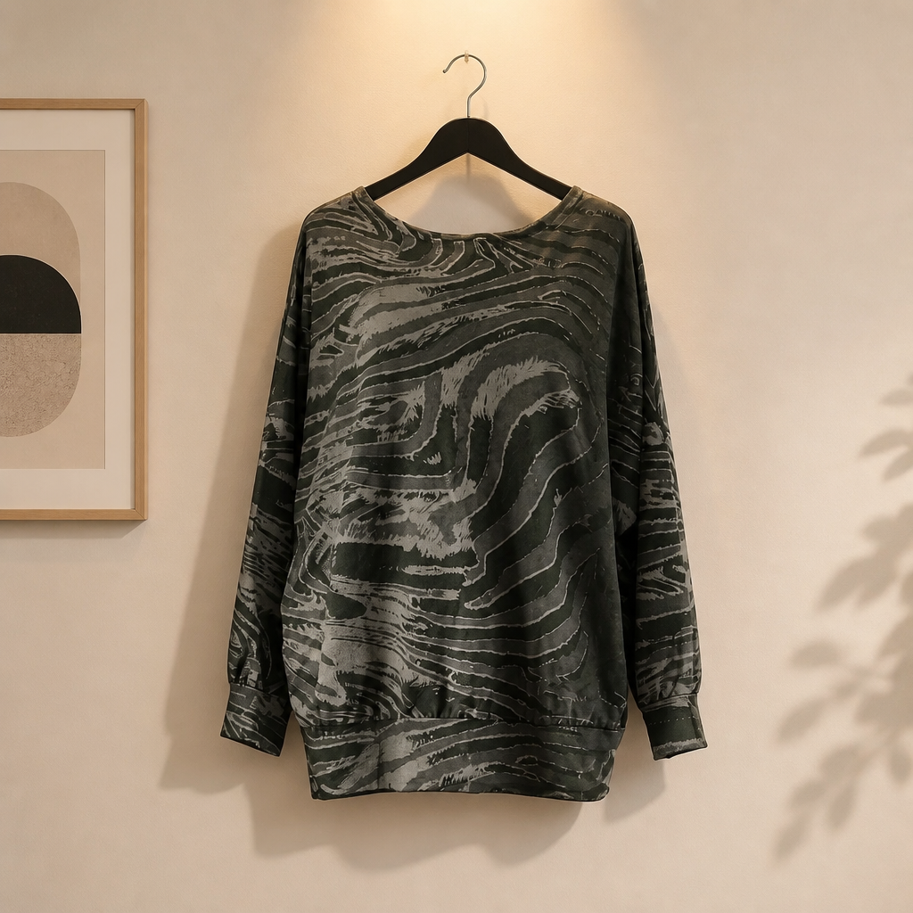 Oversize Shirt Zebra