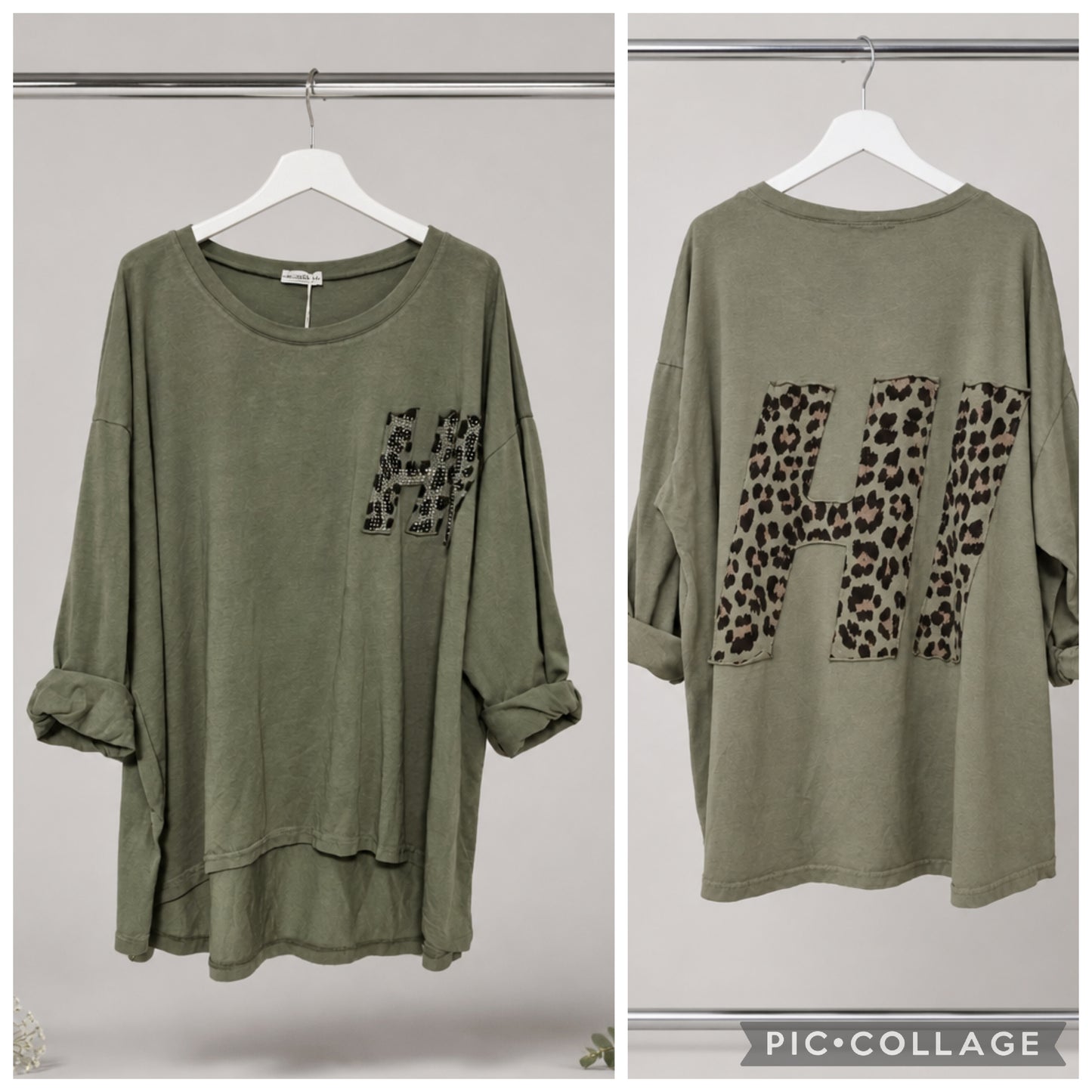Longshirt "HI"