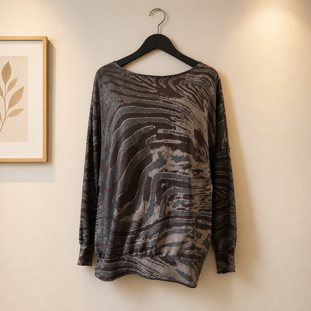 Oversize Shirt Zebra