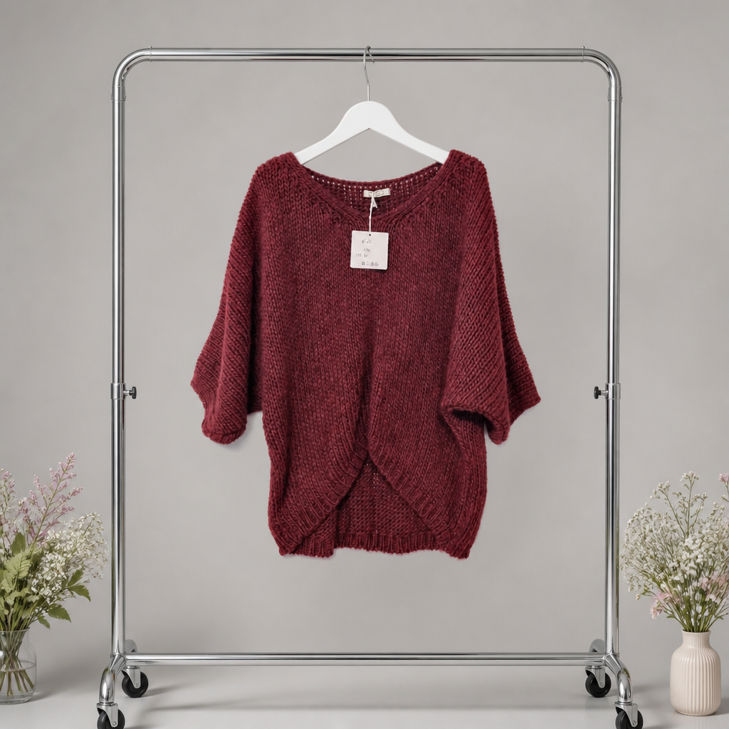 Strickpulli kurzarm