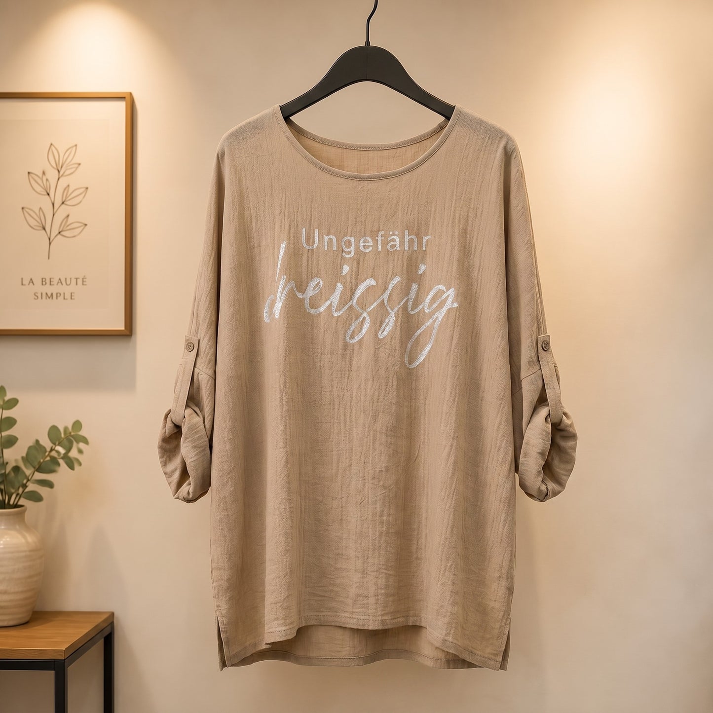 Longshirt "ungefähr 30"