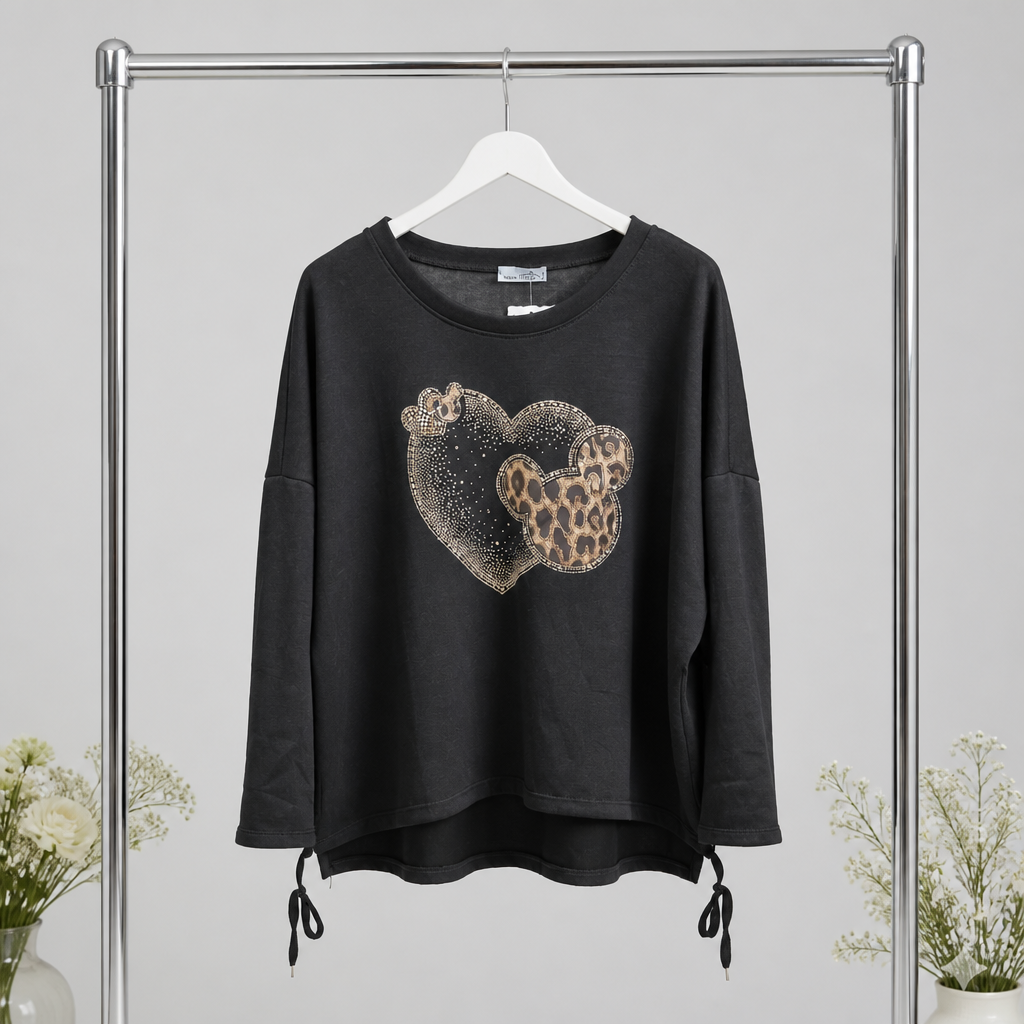 Sweater "Mickey at heart"