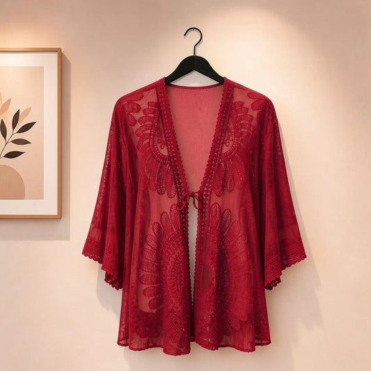 Boho Jäckchen zum Binden