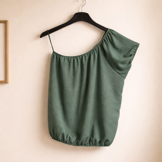 One shoulder Top