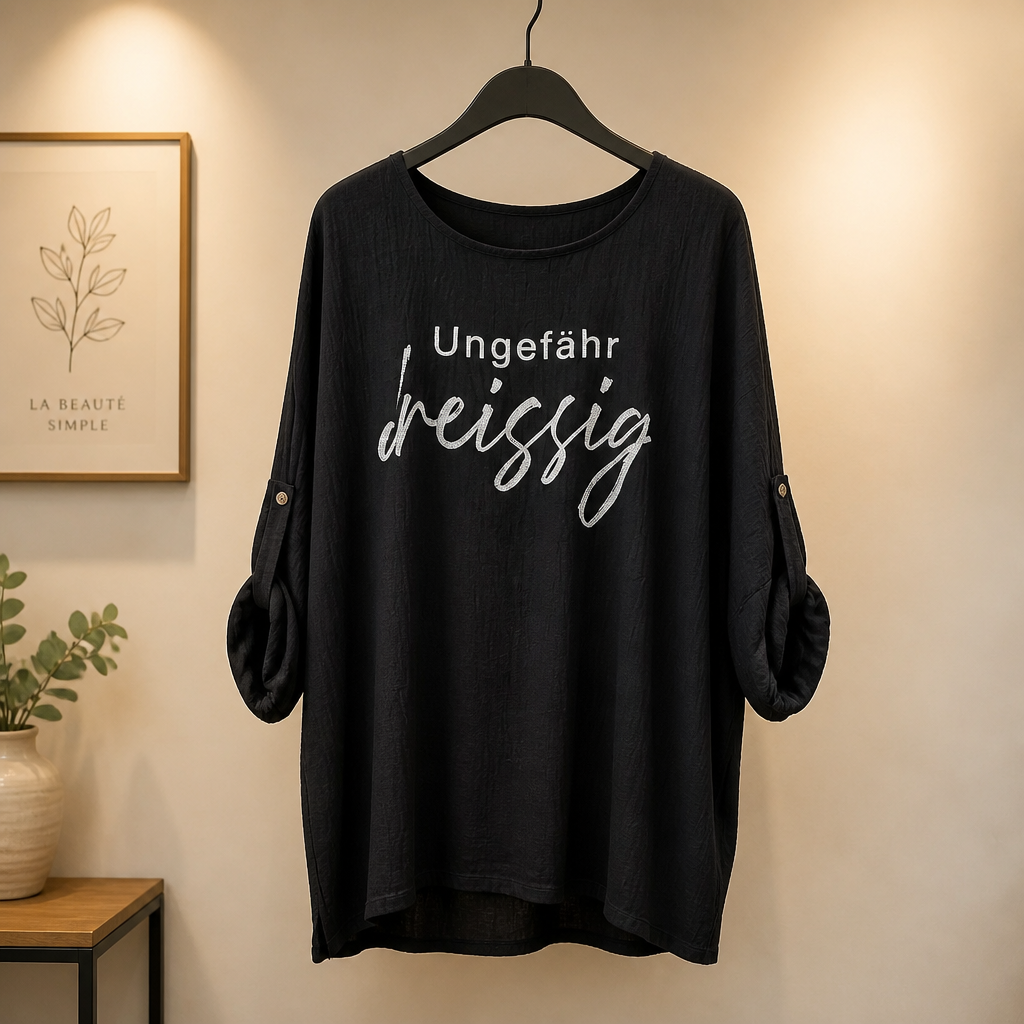 Longshirt "ungefähr 30"