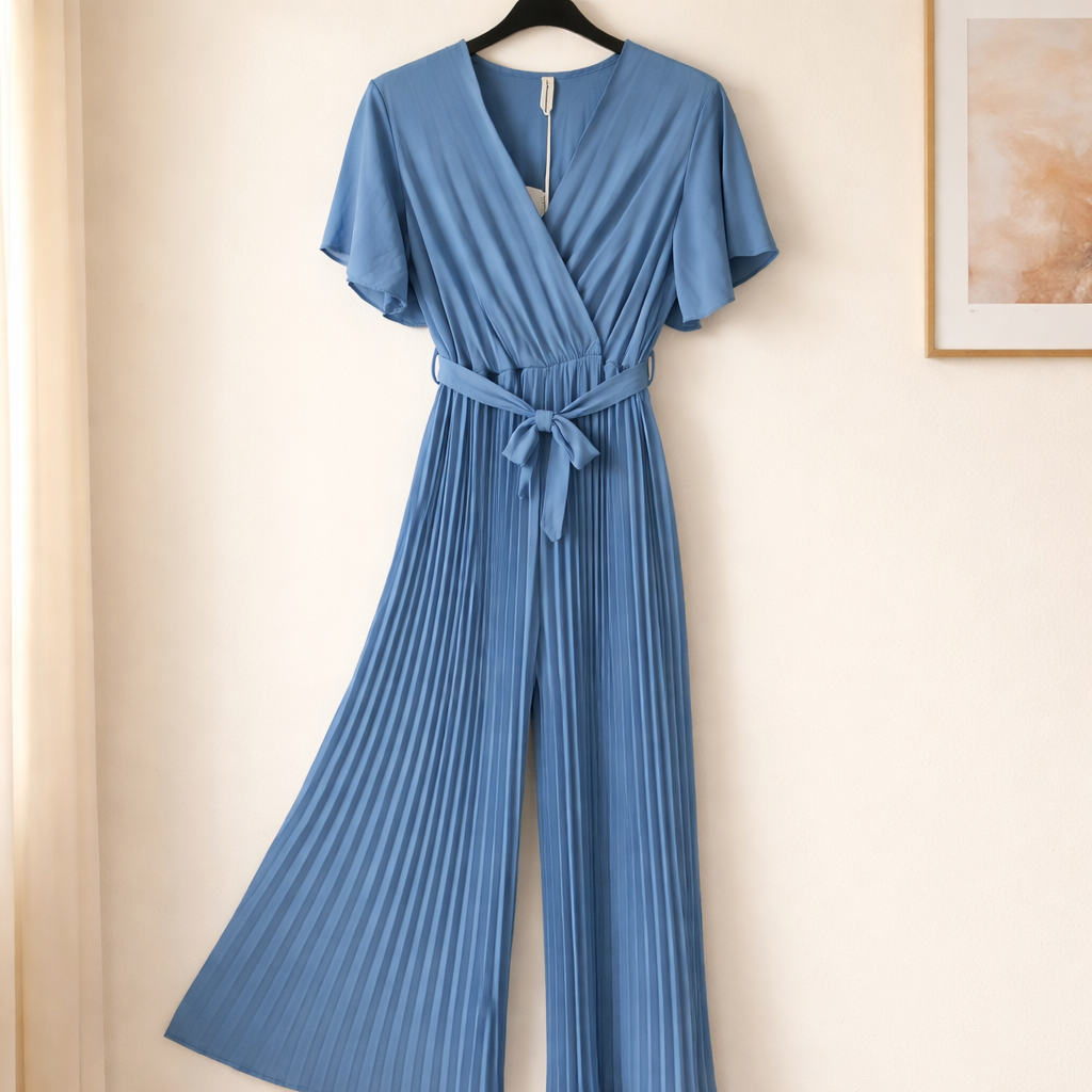 Plissee Jumpsuit