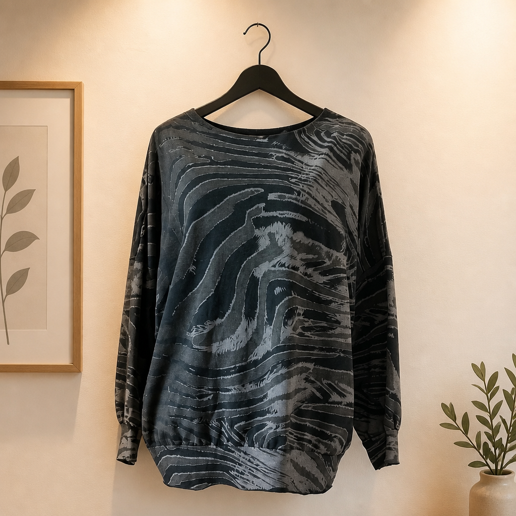 Oversize Shirt Zebra