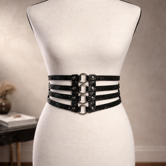 Taillengürtel sparkle Straps dehnbar
