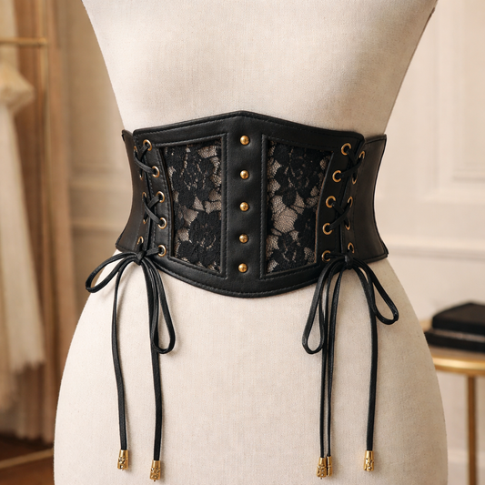 Corsagen Gürtel Lace dehnbar