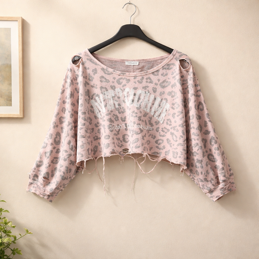 Crop Top "Don't Touch me"