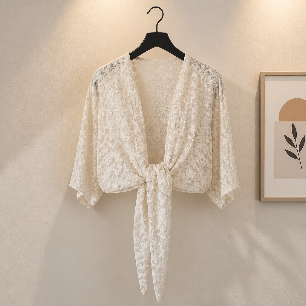 Bolero aus Spitze