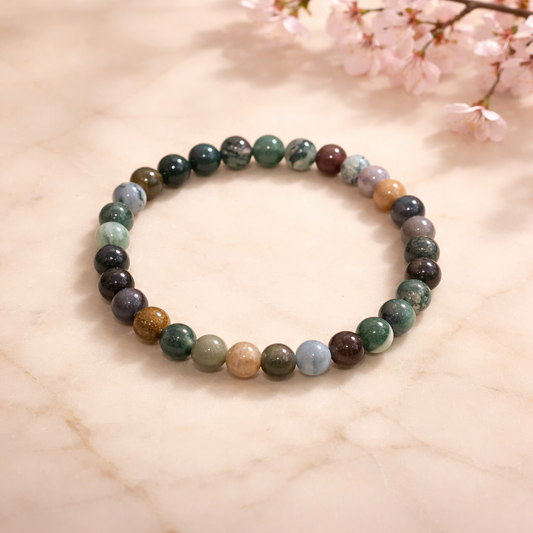 Armband Indischer Achat 6mm