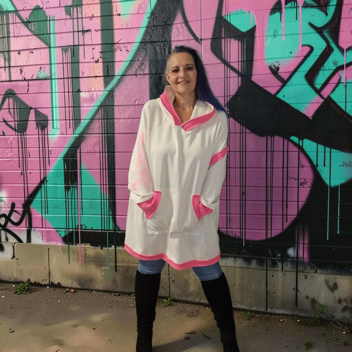 Long Hoodie "Relax"