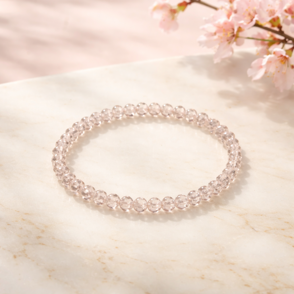 Armband aus geschliffen Glasperlen