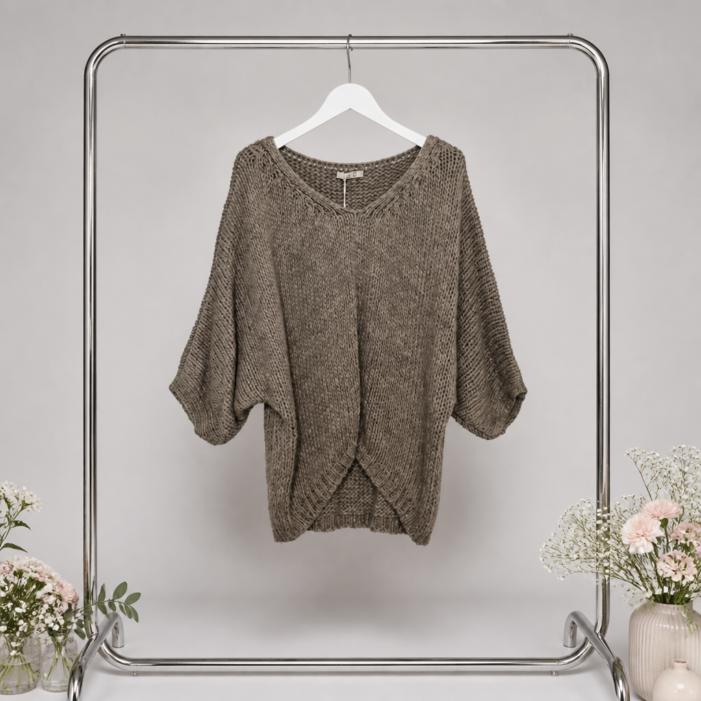 Strickpulli kurzarm