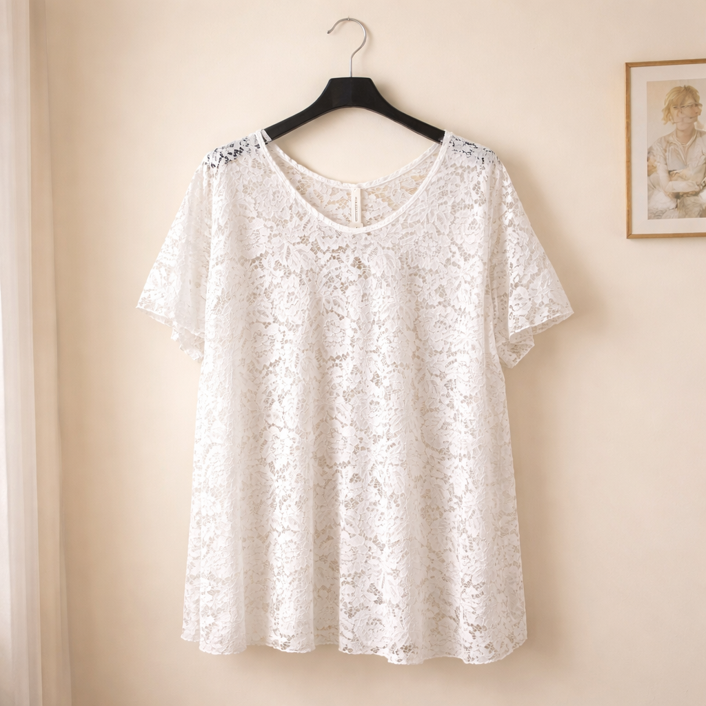 Minikleid aus Spitze