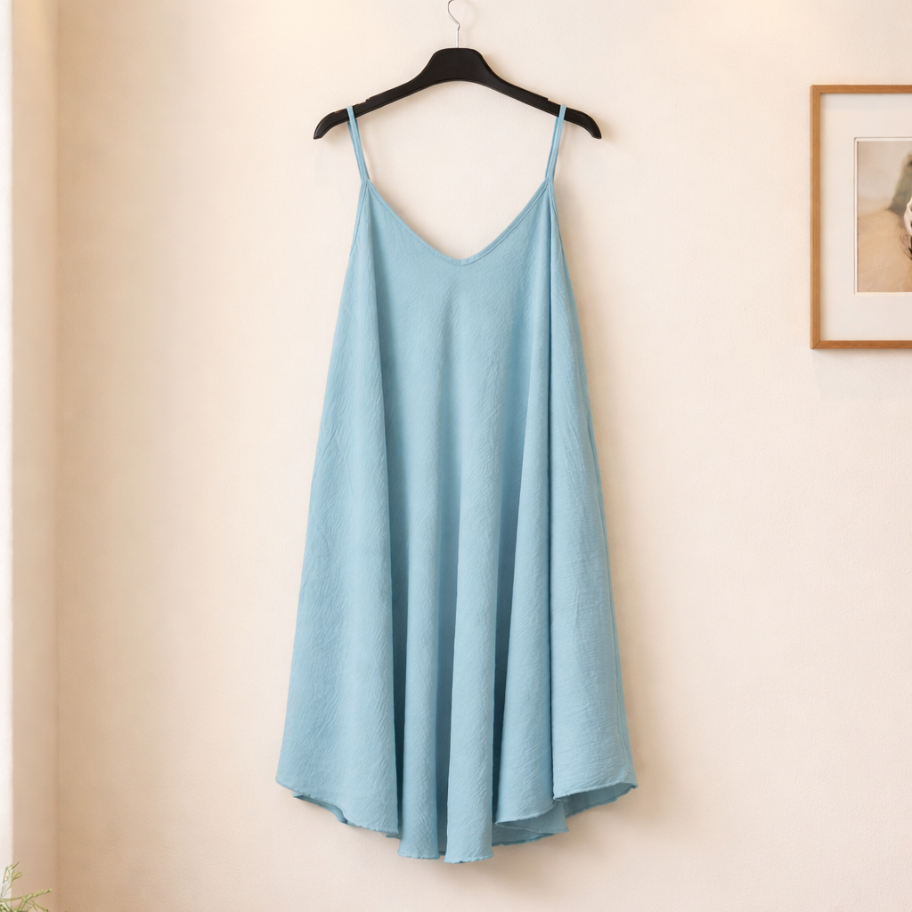A-Linie Kleid mit Trägern