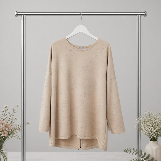 Sweater mit Strass