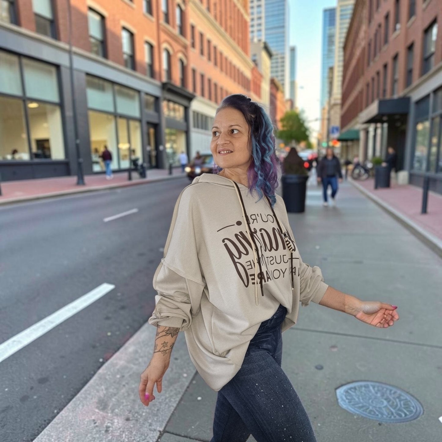 Oversize Hoodie "Amazing"
