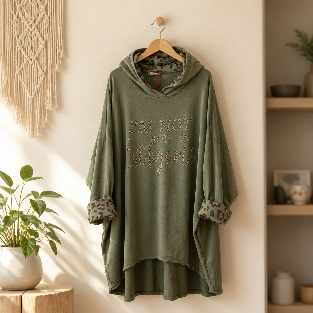 Long Hoodie "not for everything"