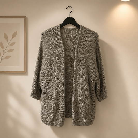 Leichter Cardigan mit Lurex