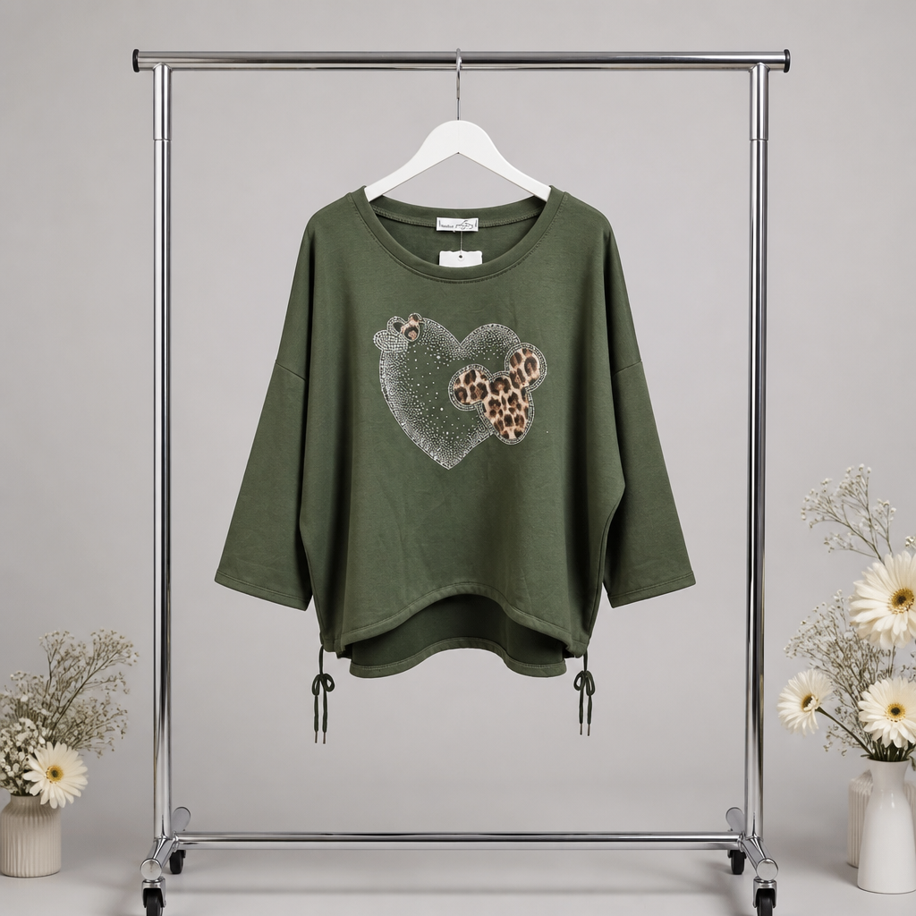 Sweater "Mickey at heart"