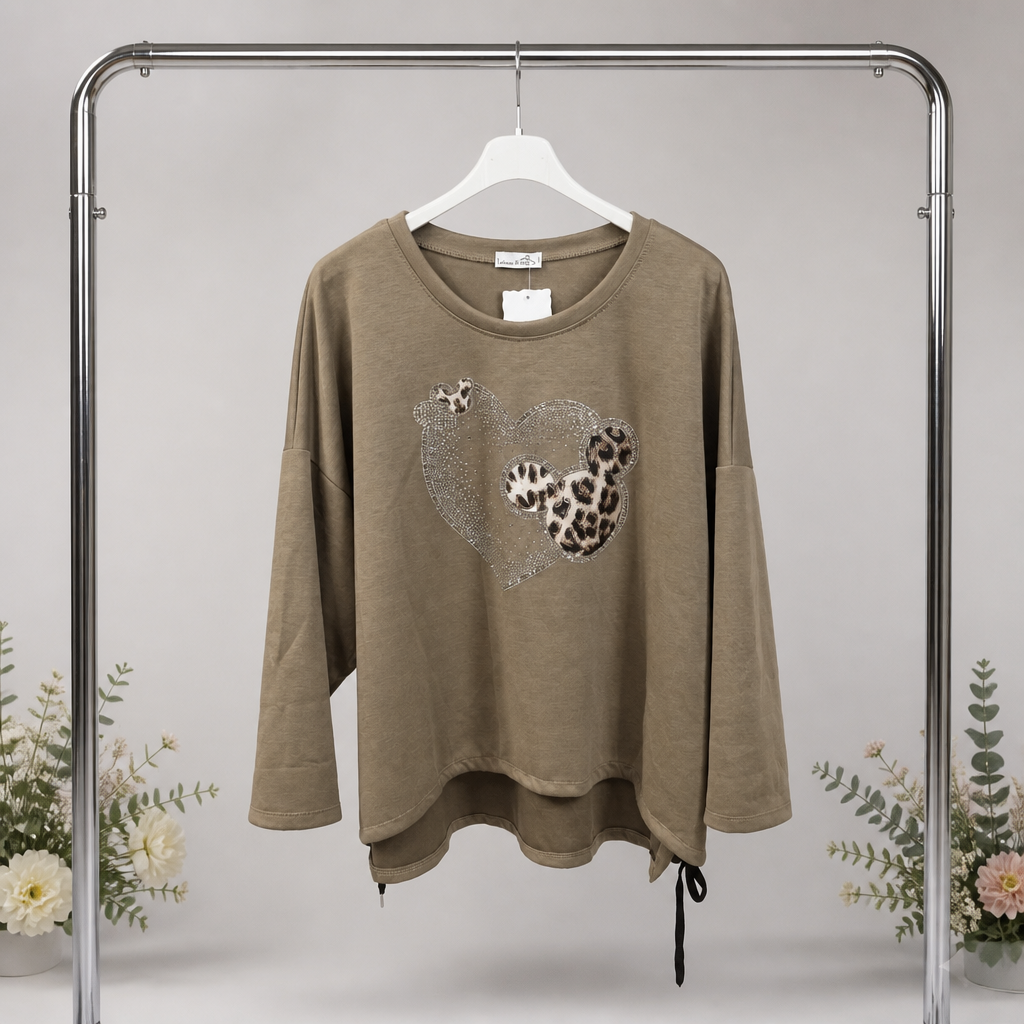 Sweater "Mickey at heart"