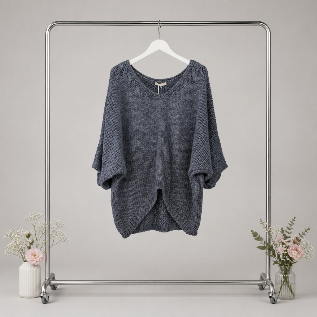 Strickpulli kurzarm