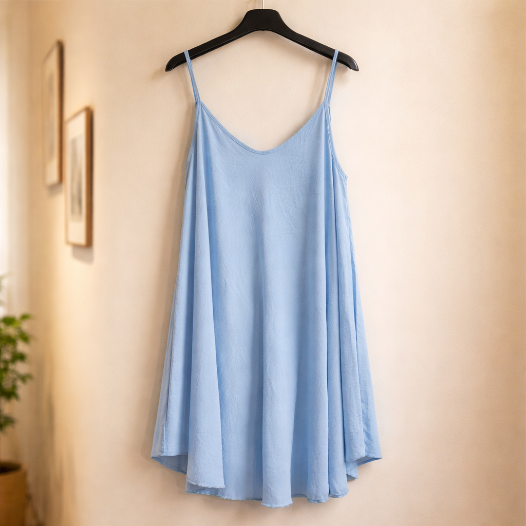 A-Linie Kleid mit Trägern