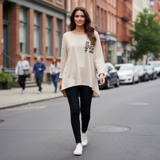 Longshirt "HI"
