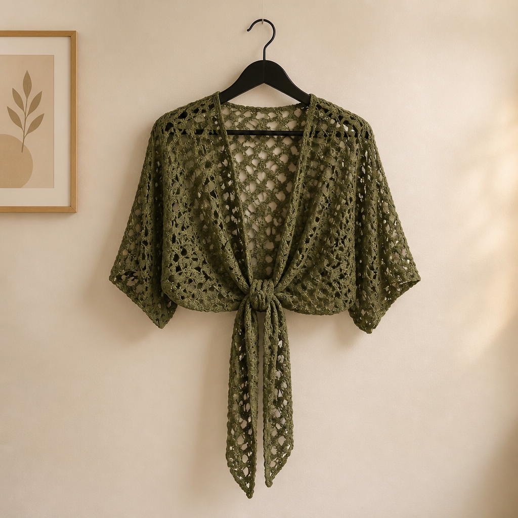 Bolero aus Spitze