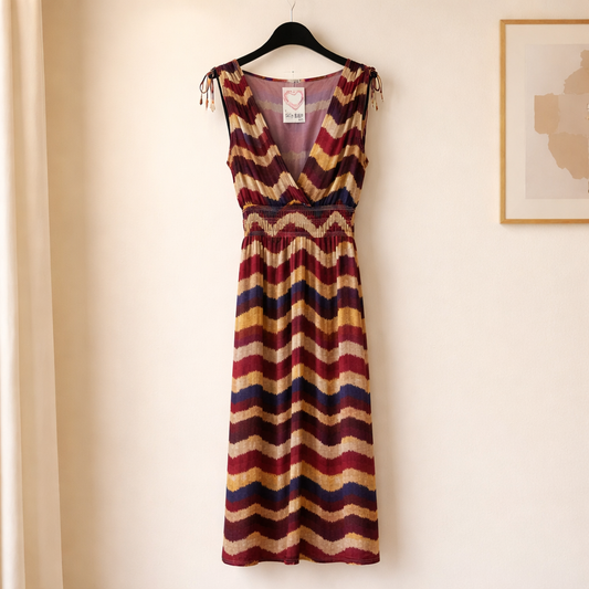 Tailliertes Sommerkleid