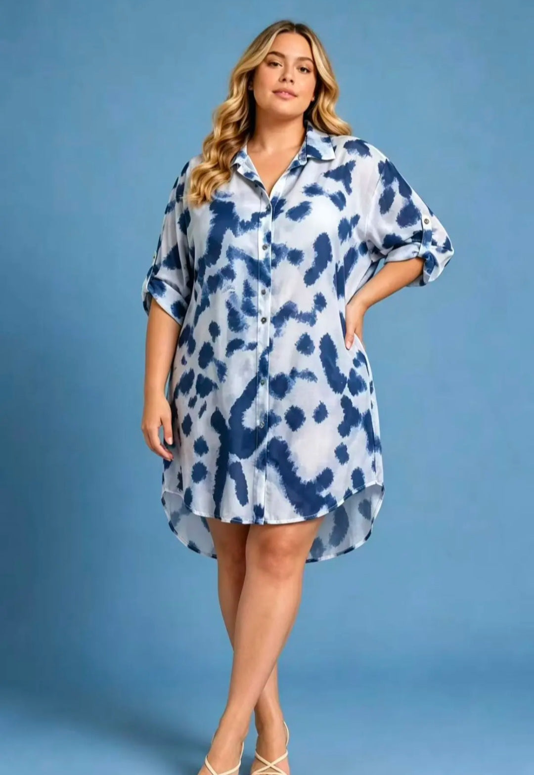 Leichtes Blusenkleid