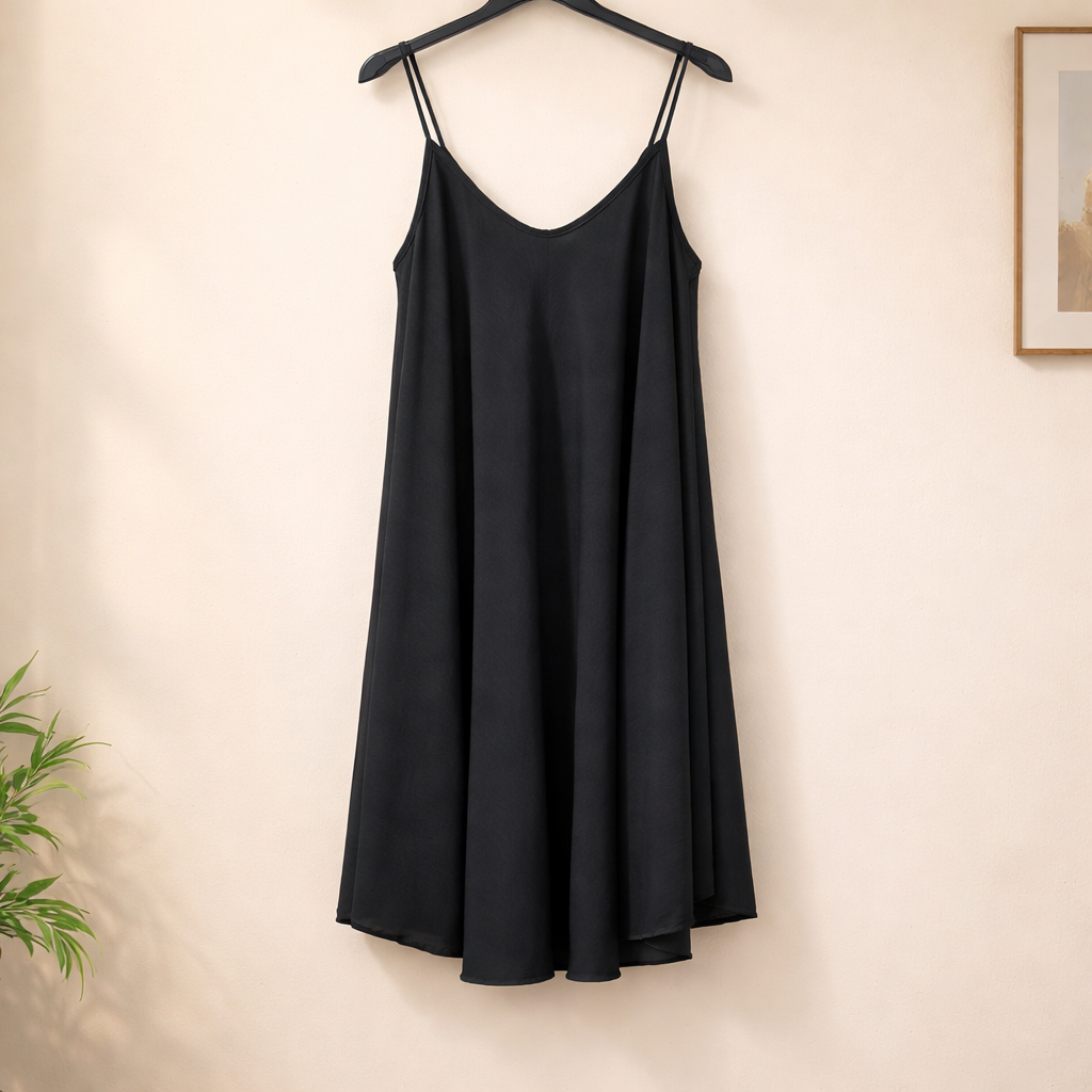A-Linie Kleid mit Trägern