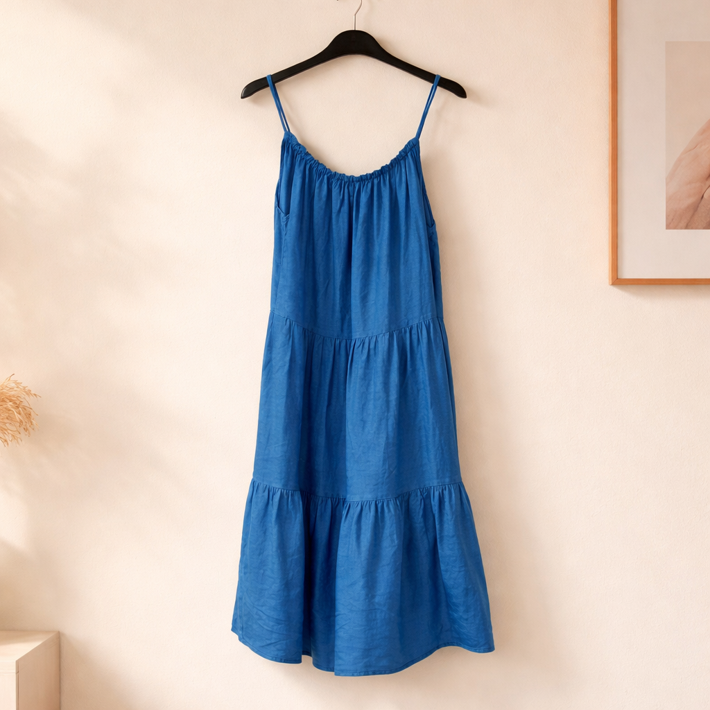 Stufenkleid aus leichtem Tencel