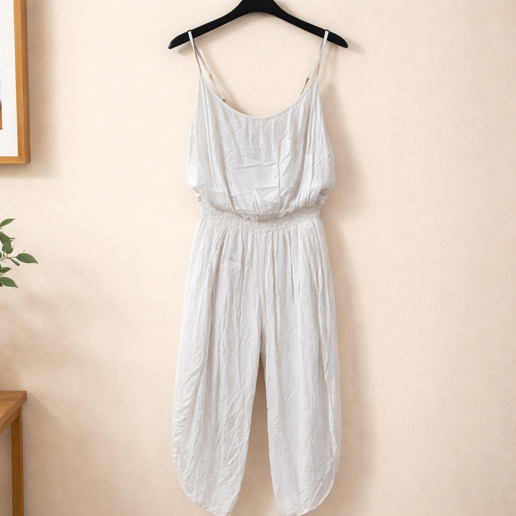 Jumpsuit mit Beinschlitz